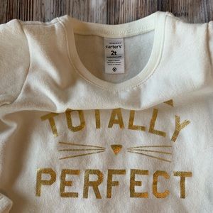 Carter's Shirts & Tops - 🐱 Carter’s sweatshirt Carter's Shirts & Tops - 🐱 Carter’s sweatshirt